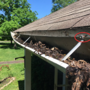 Failed Gutter Murfreesboro Home Inspector