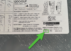 Electrical Inspection Recalled Square D found by Murfreesboro Home Inspector