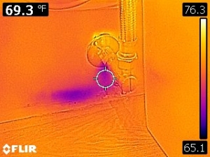 Thermal Inspection during Murfreesboro Home Inspection