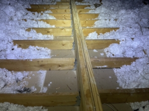 Missing Insulation found by Murfreesboro Home Inspector