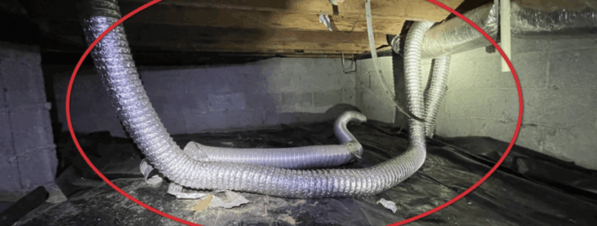Dangers of Improper Dryer Duct Installations | Smith & Smith Home Inspections of Murfreesboro TN
