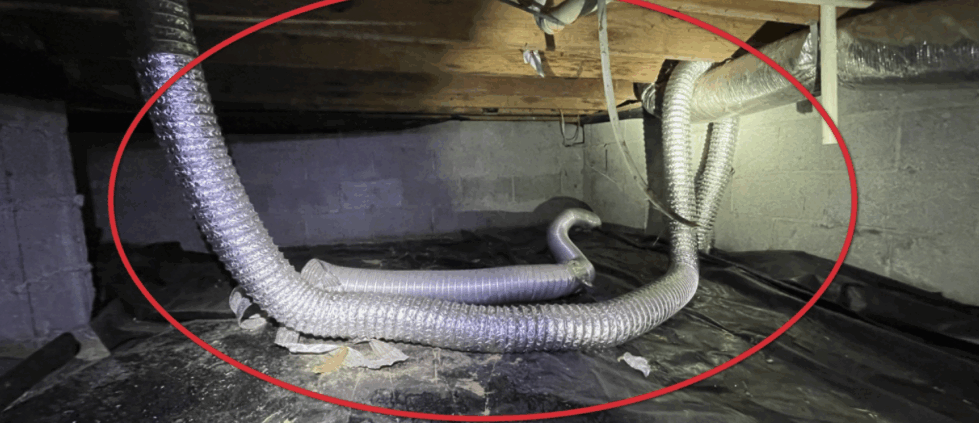 Dangers of Improper Dryer Duct Installations | Smith & Smith Home Inspections of Murfreesboro TN