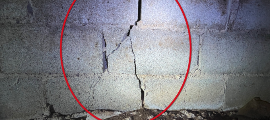 Identifying Foundation Crack Patterns, Home Inspector of Murfreesboro, TN